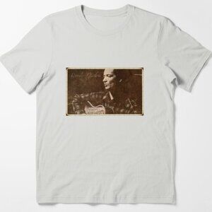 Woody Guthrie White Unisex Folk Music Artist Graphic Retro Classic T-Shirt 181